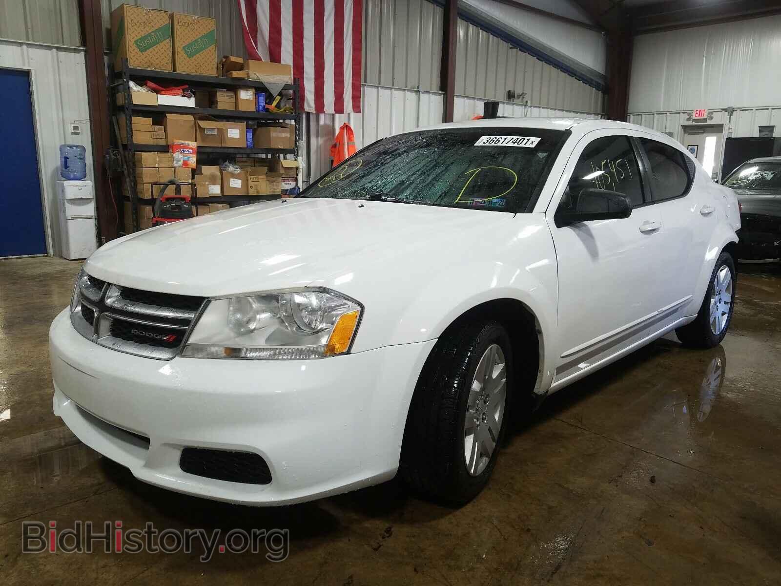 2012 DODGE AVENGER - VIN: 1C3CDZAB0CN322574 - Photo 2