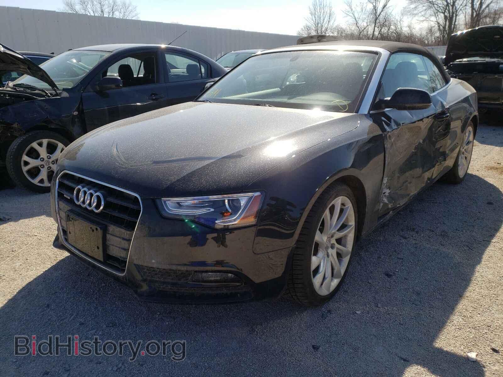2014 AUDI A5 - VIN: WAULFAFH4EN012741 - Фото 2