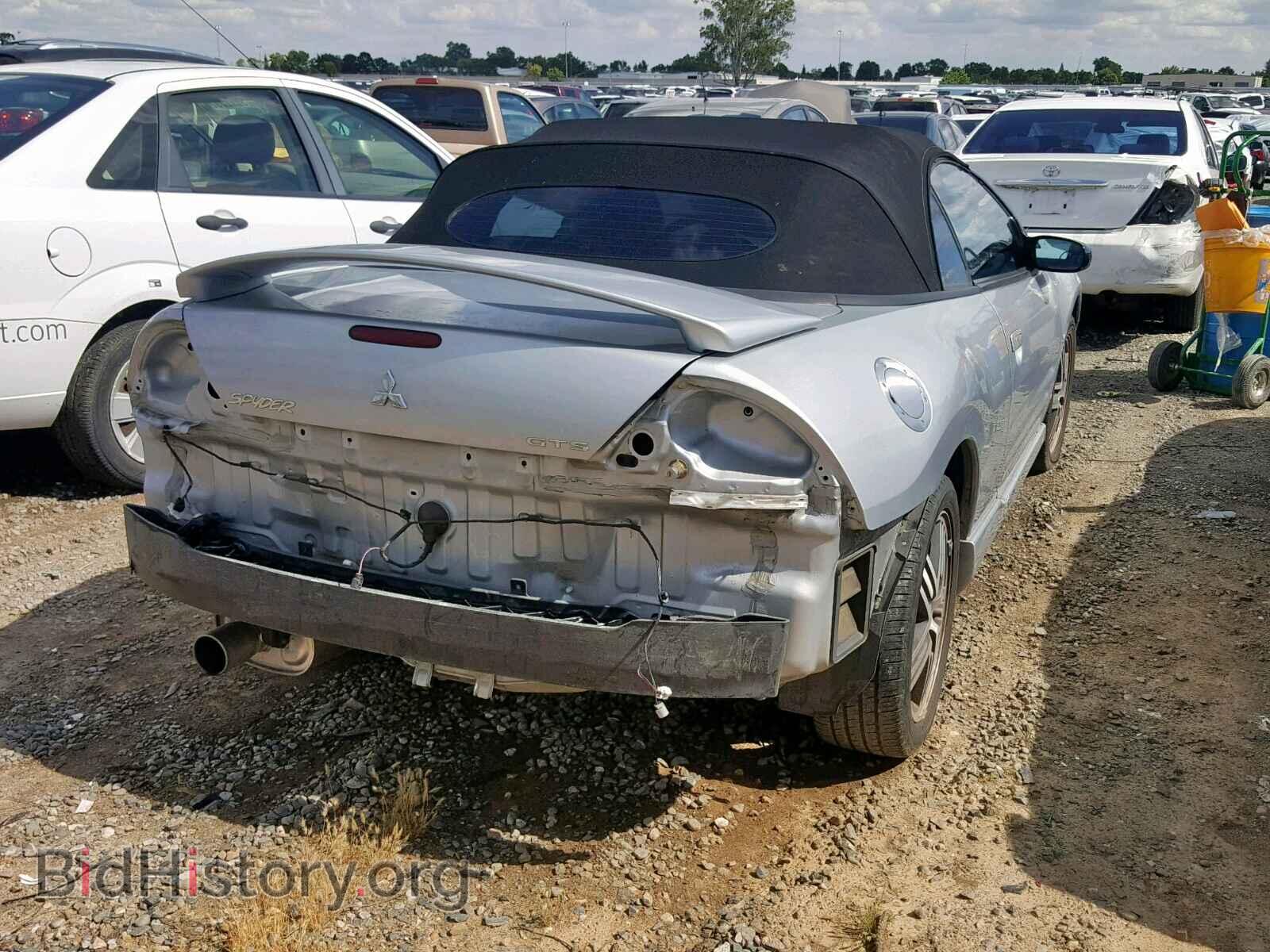 2003 MITSUBISHI ECLIPSE - VIN: 4A3AE75H33E019823 - Фото 4