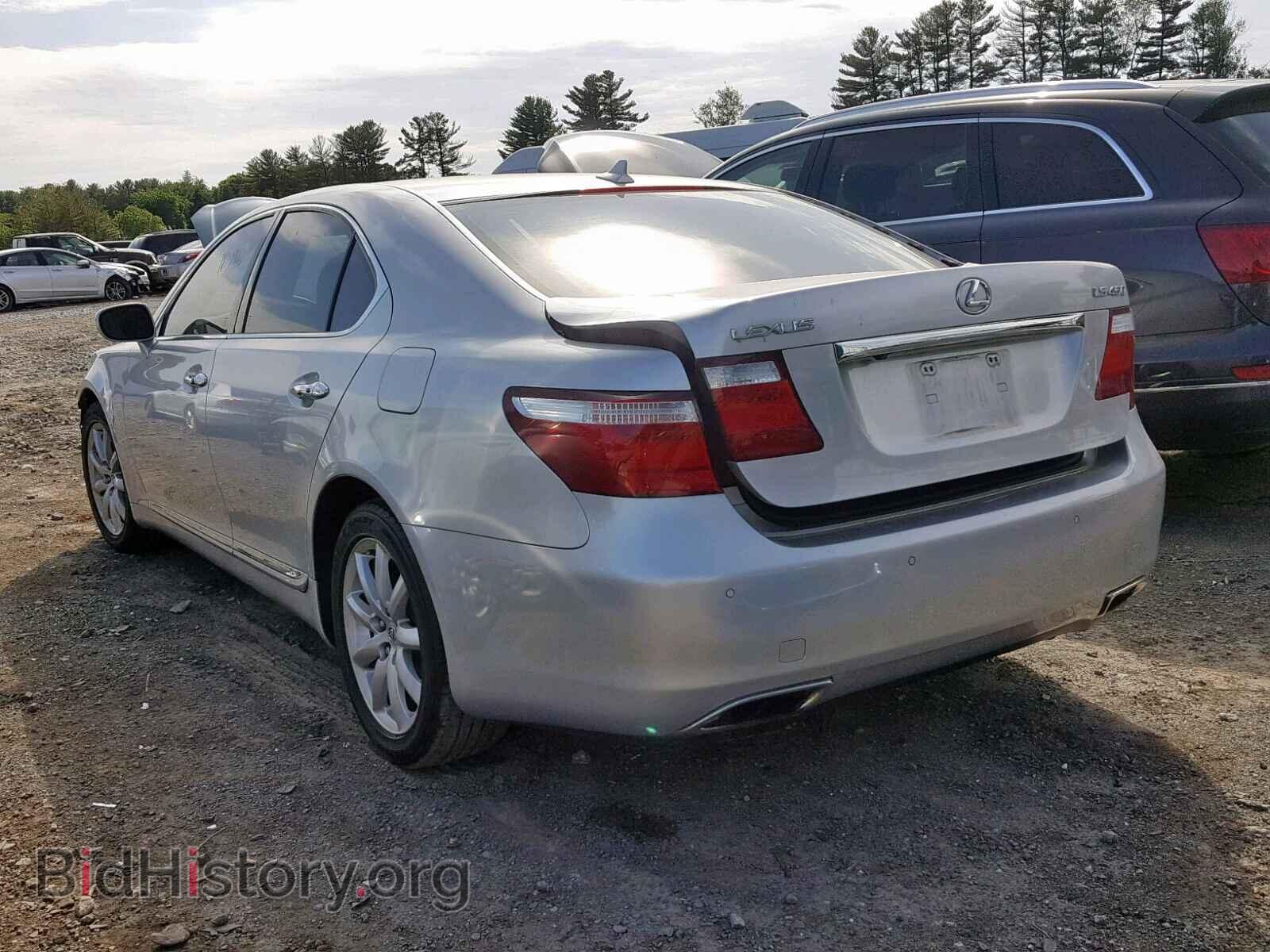 2008 LEXUS LS460 - VIN: JTHBL46F385073718 - Фото 3