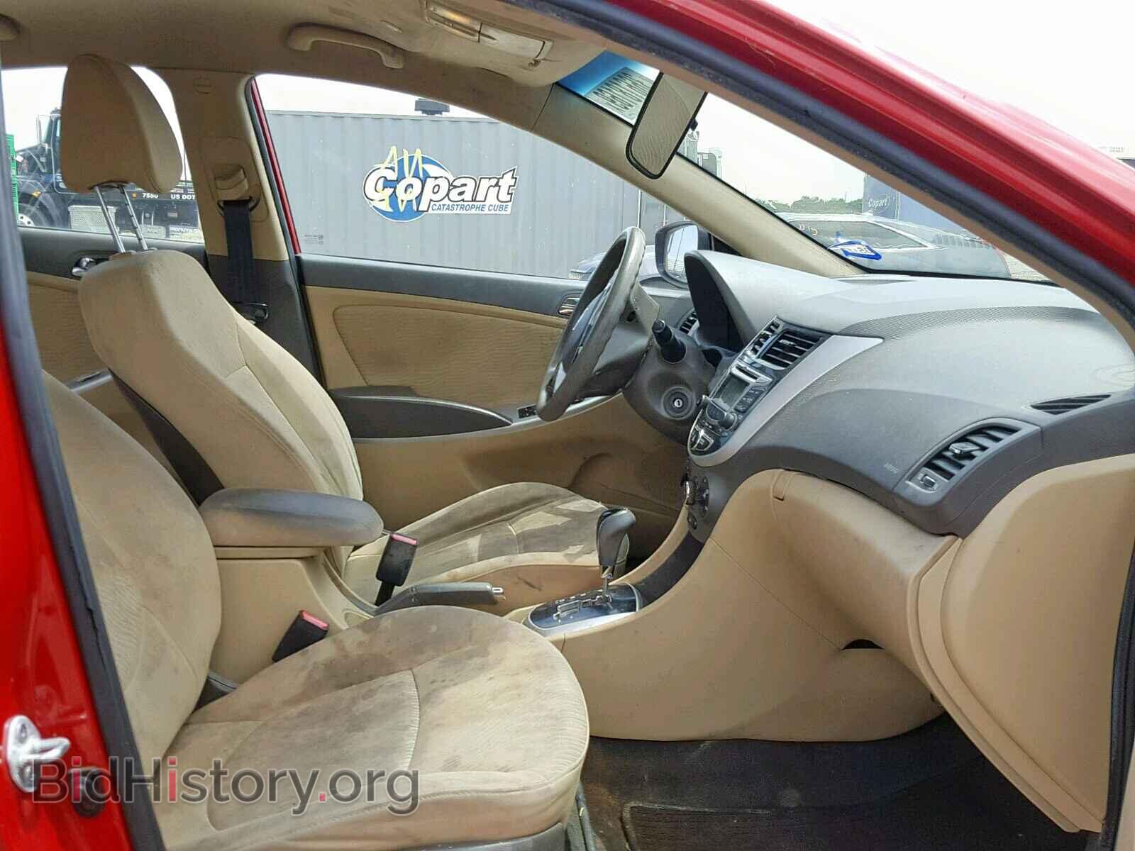 2013 HYUNDAI ACCENT - VIN: KMHCU4AE2DU379175 - Фото 5