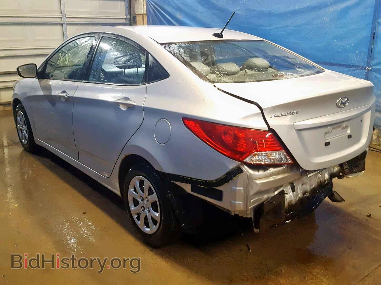 2014 HYUNDAI ACCENT - VIN: KMHCT4AE3EU677724 - Фото 3
