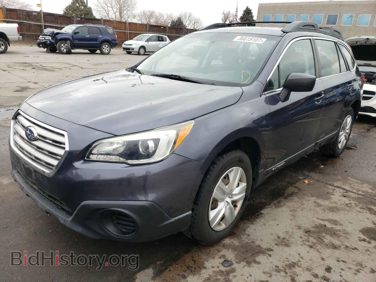 2015 SUBARU OUTBACK - VIN: 4S4BSBAC1F3223884 - Фото 2