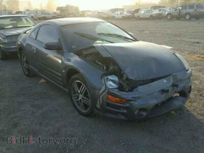 2003 Mitsubishi ECLIPSE Eclipse GT, темно-серый — VIN 4A3AC74H93E120243, Copart