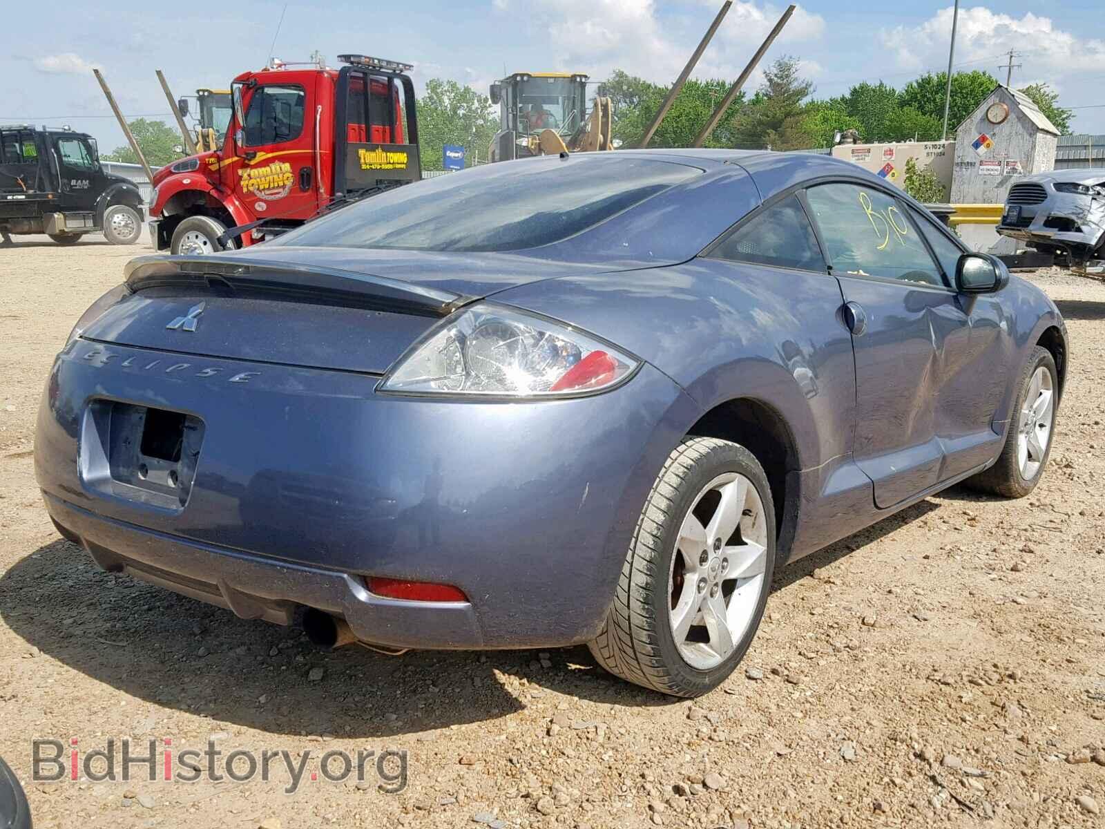 2007 MITSUBISHI ECLIPSE - VIN: 4A3AK24FX7E022980 - Фото 4