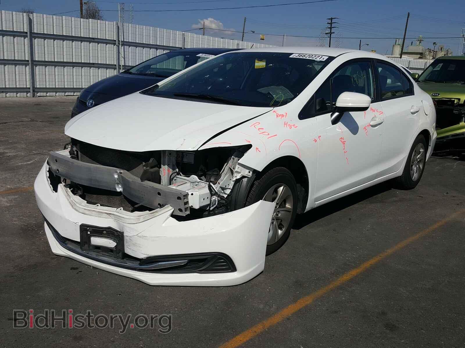 2015 HONDA CIVIC - VIN: 19XFB2F56FE232251 - Фото 2