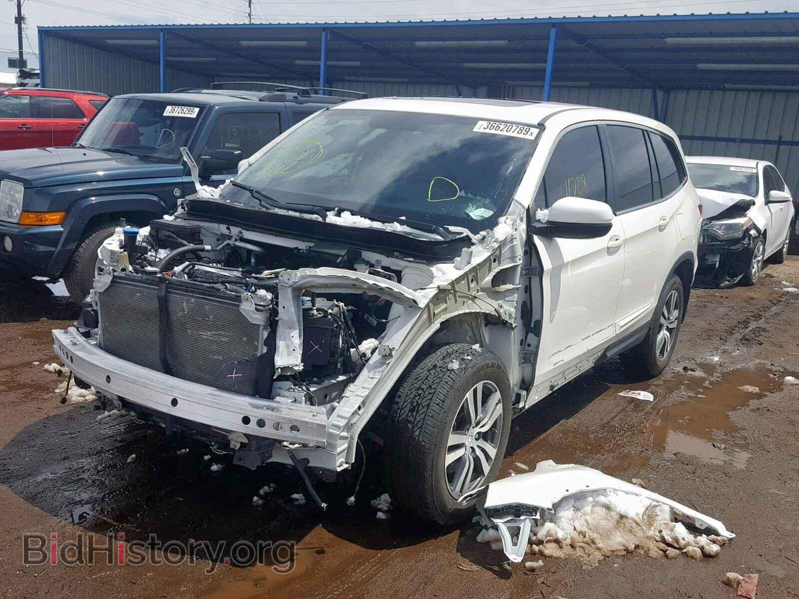 2017 HONDA PILOT EXL - VIN: 5FNYF6H56HB098632 - Фото 2