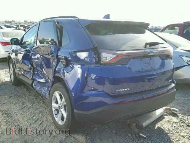 2015 FORD EDGE - VIN: 2FMTK4G94FBB92982 - Фото 3