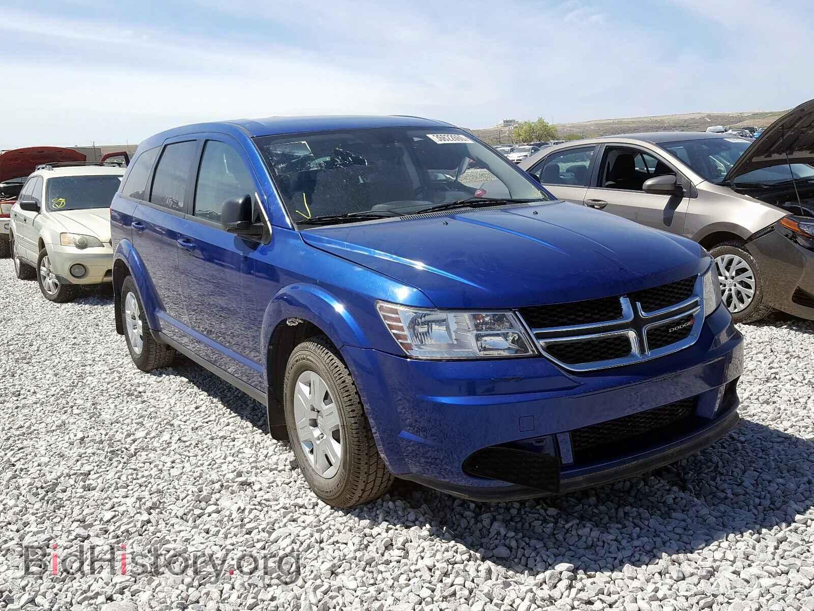 Photo 3C4PDCAB3CT281996 - DODGE JOURNEY 2012