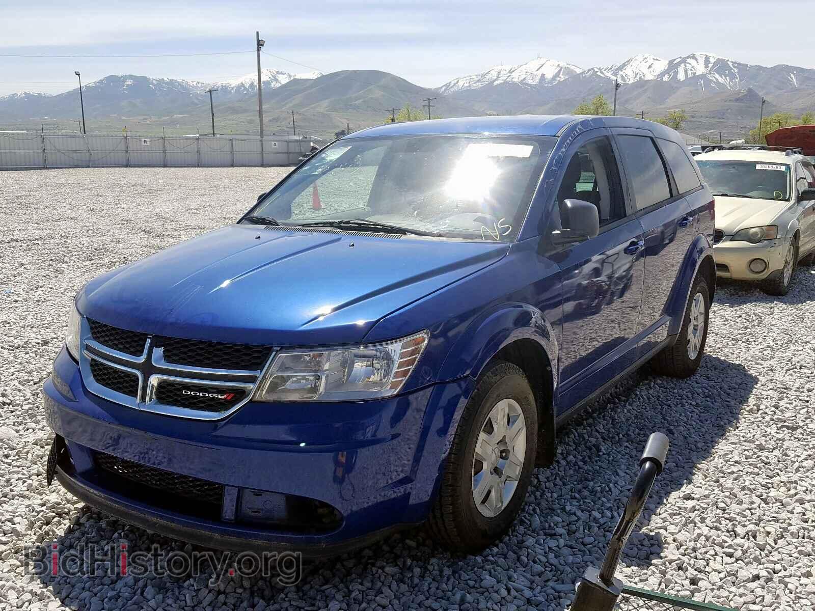 2012 DODGE JOURNEY - VIN: 3C4PDCAB3CT281996 - Фото 2