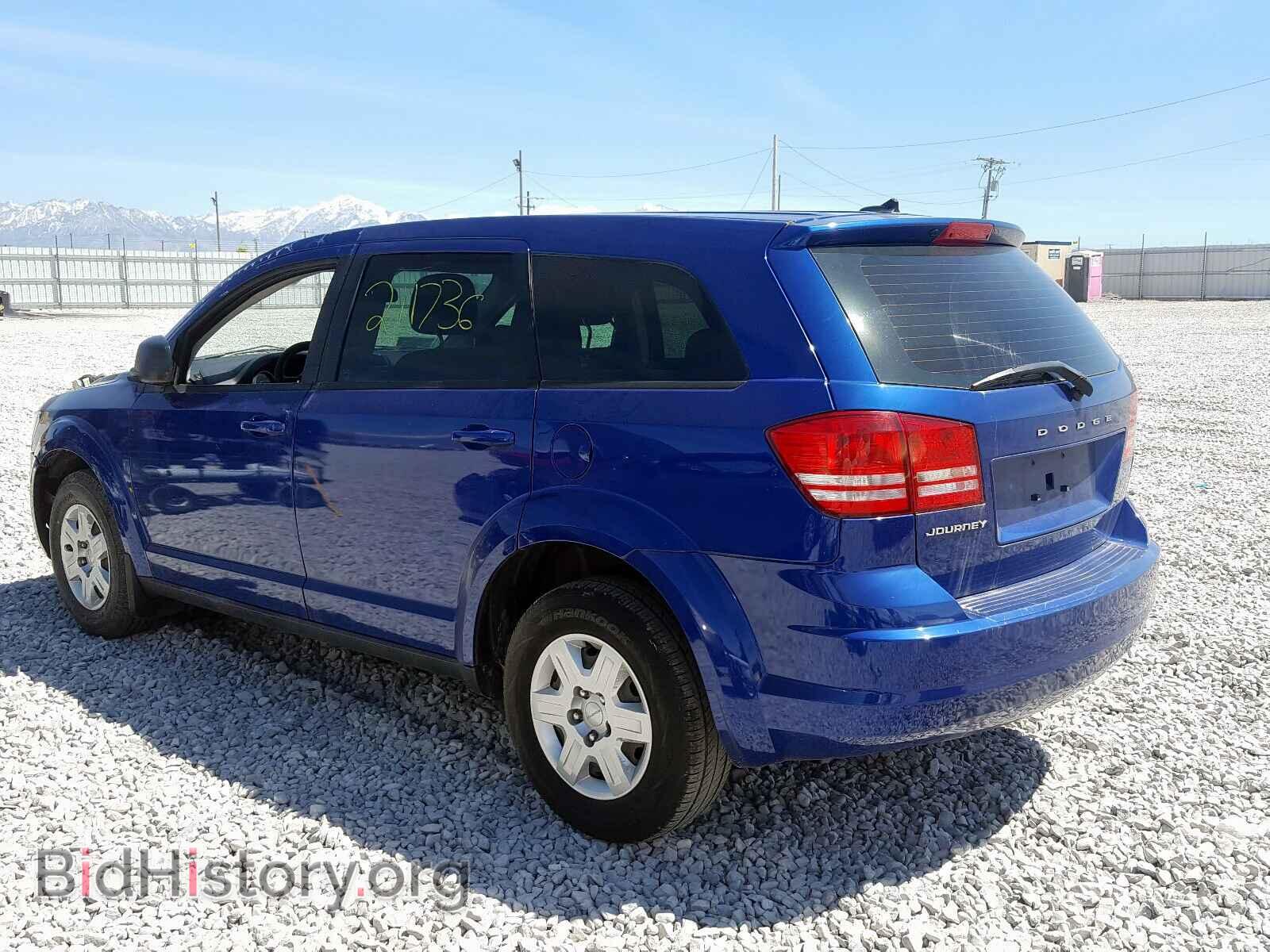 2012 DODGE JOURNEY - VIN: 3C4PDCAB3CT281996 - Фото 3