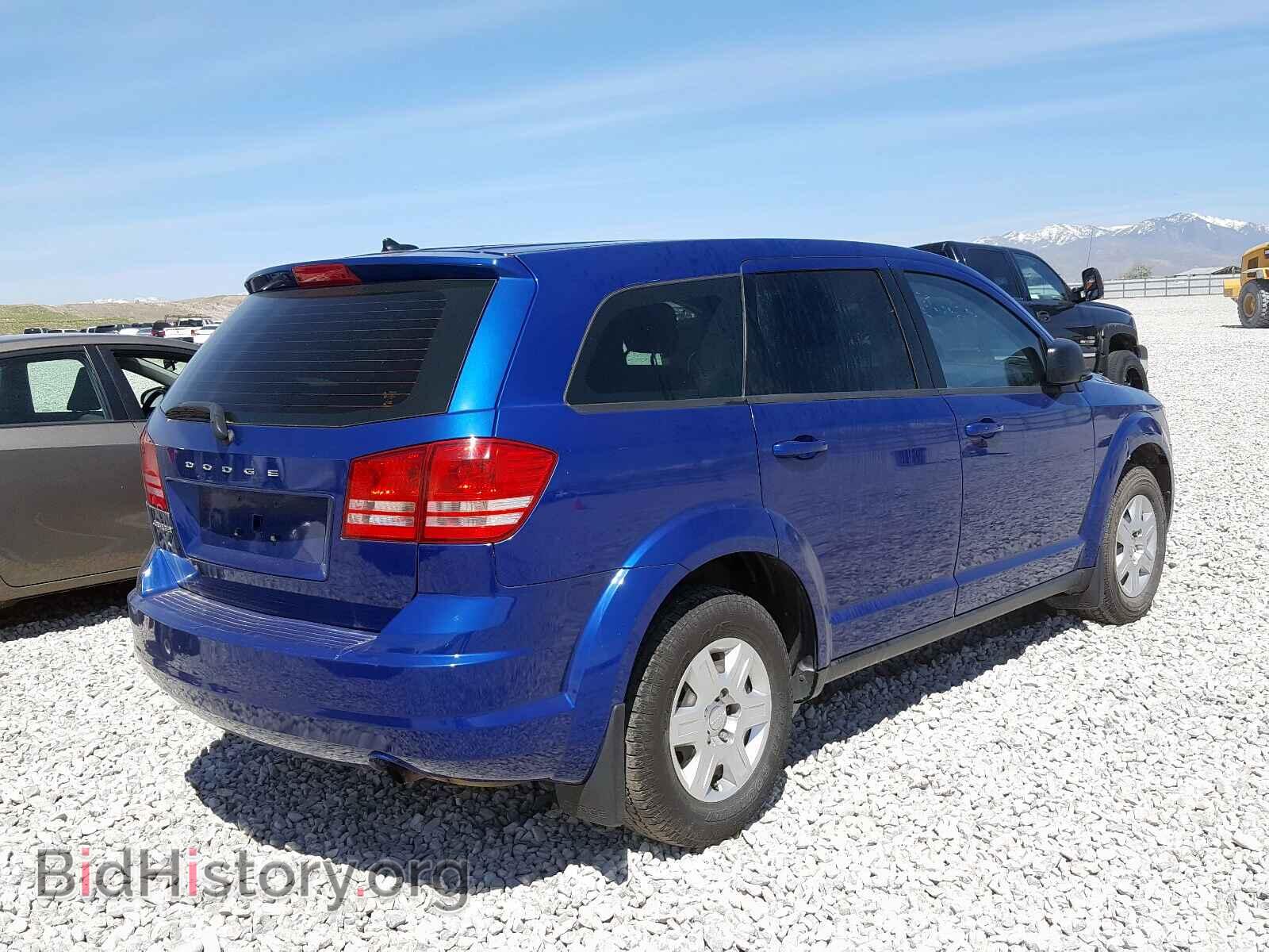 2012 DODGE JOURNEY - VIN: 3C4PDCAB3CT281996 - Фото 4