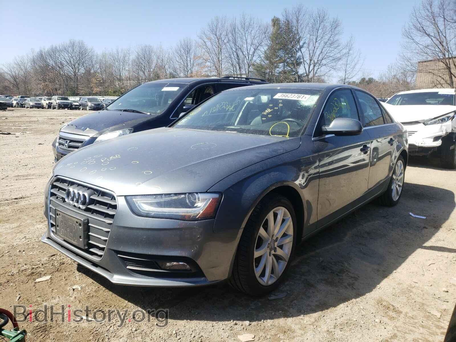 2013 AUDI A4 - VIN: WAUFFAFL9DN036694 - Фото 2