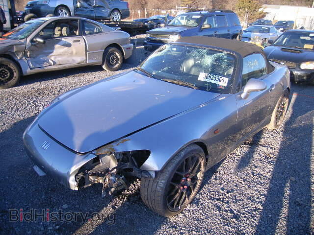 2004 HONDA S2000 - VIN: JHMAP21404T002296 - Фото 2