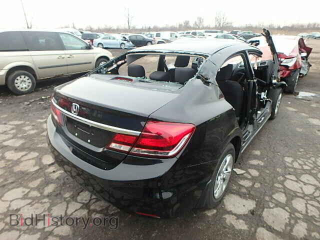 2013 HONDA CIVIC - VIN: 19XFB2F52DE044467 - Фото 4