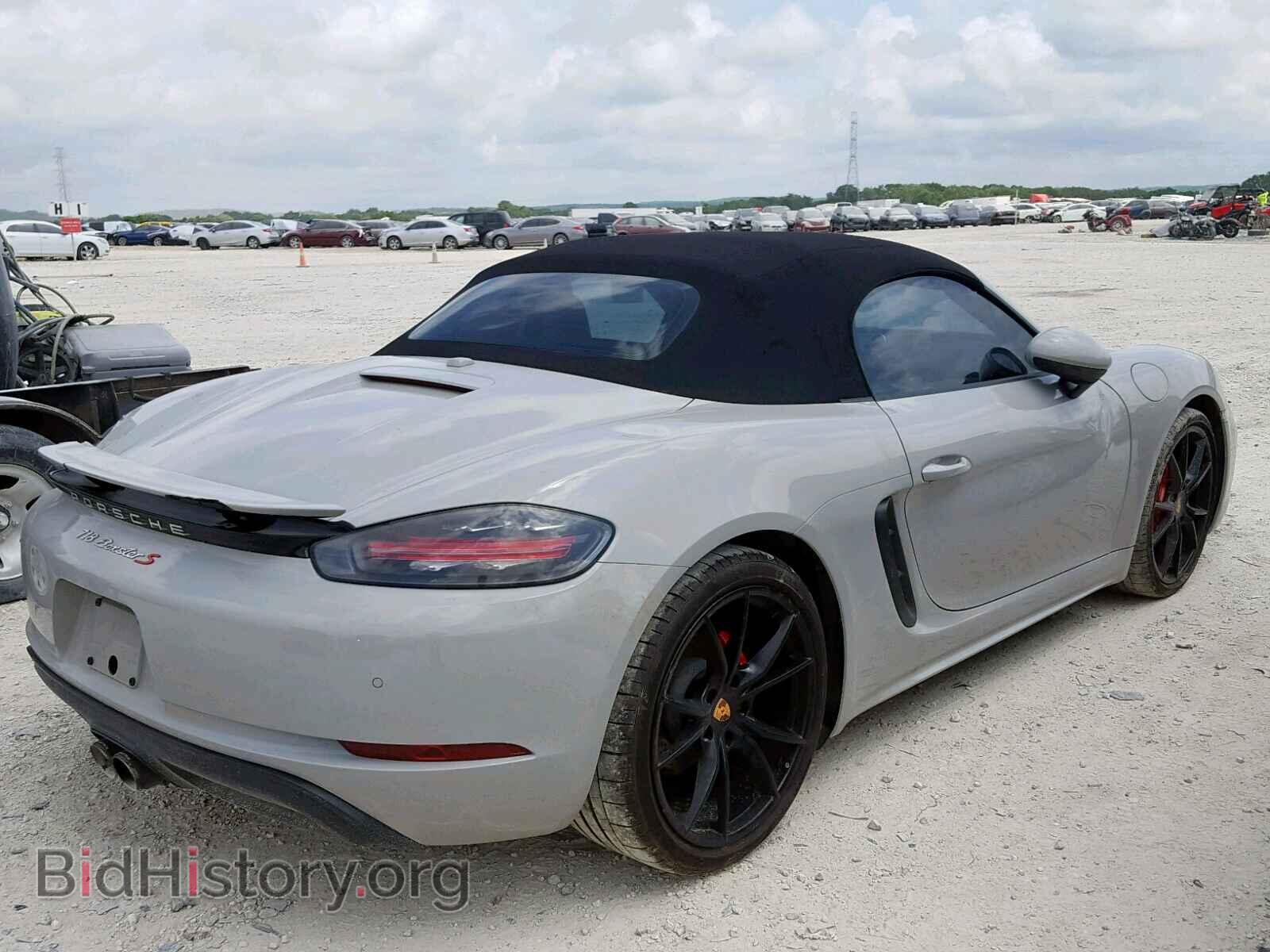 2018 PORSCHE BOXSTER - VIN: WP0CB2A89JS228088 - Фото 4