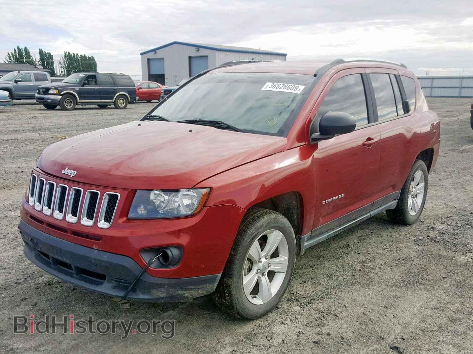 2014 JEEP COMPASS SP - VIN: 1C4NJDBB4ED776642 - Фото 2