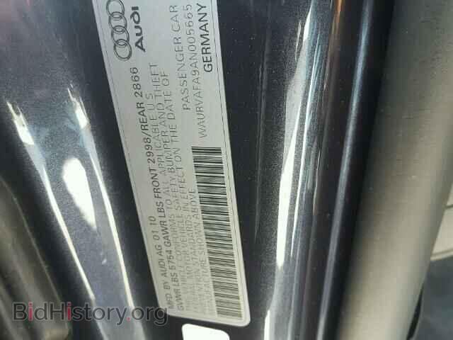 2010 AUDI A8 - VIN: WAURVAFA9AN005665 - Photo 10