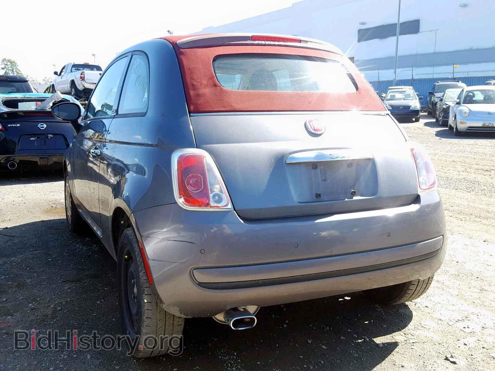2012 FIAT 500 - VIN: 3C3CFFDR3CT260623 - Фото 3