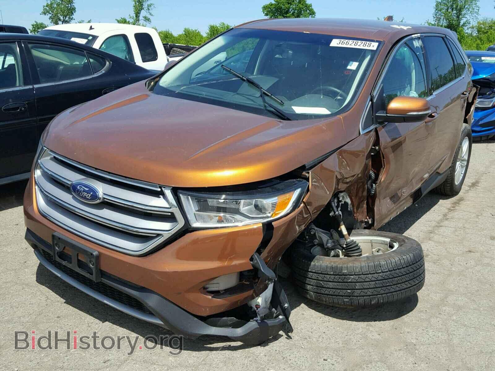 2017 FORD EDGE - VIN: 2FMPK4J83HBB20904 - Фото 2