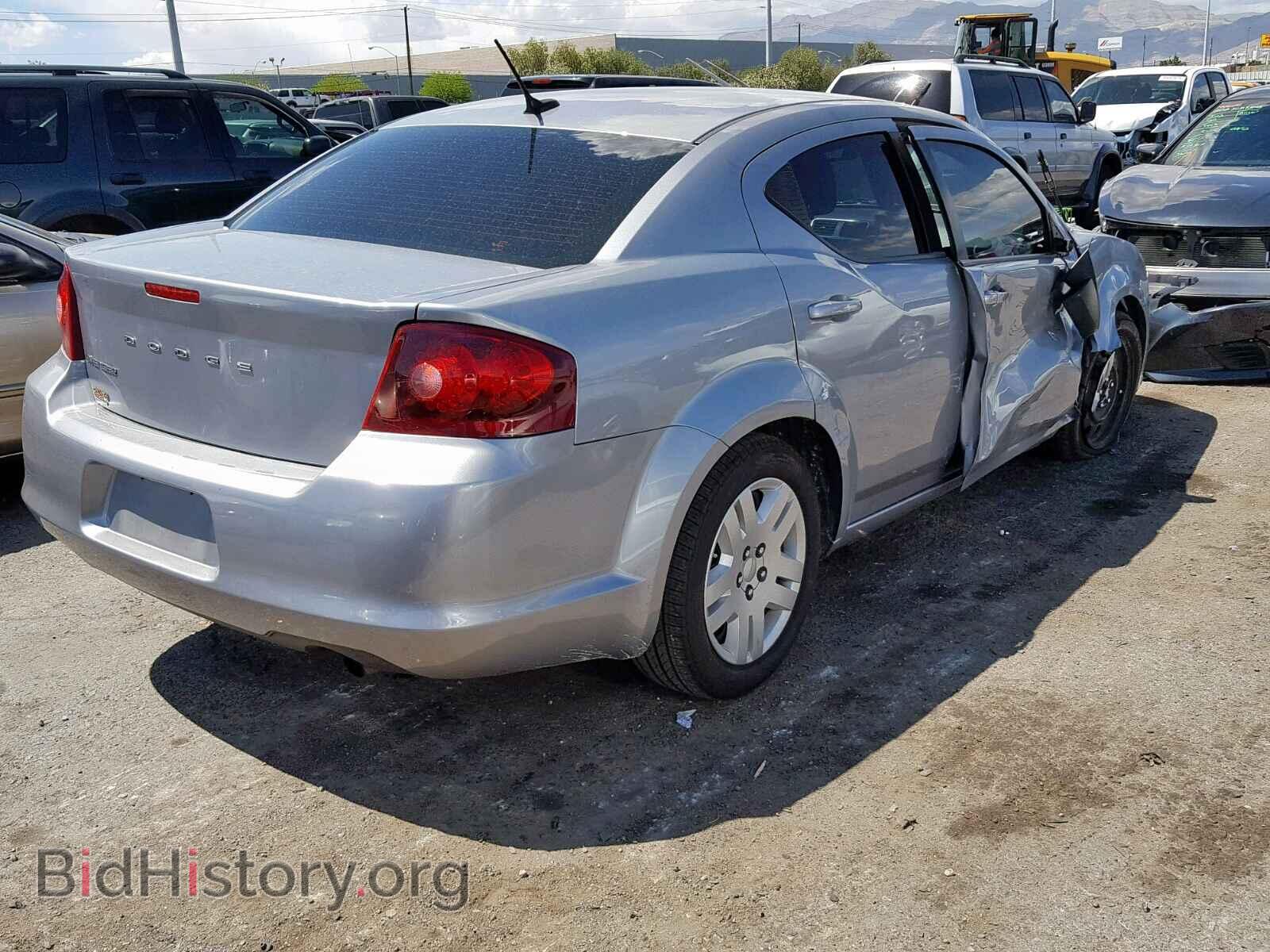 2014 DODGE AVENGER - VIN: 1C3CDZAB6EN113777 - Фото 4