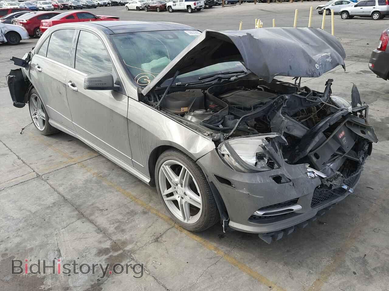 Photo WDDHF5KB5DA694154 - MERCEDES-BENZ E-CLASS 2013