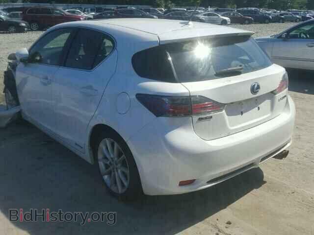 2011 LEXUS CT 200 - VIN: JTHKD5BH2B2045752 - Фото 3