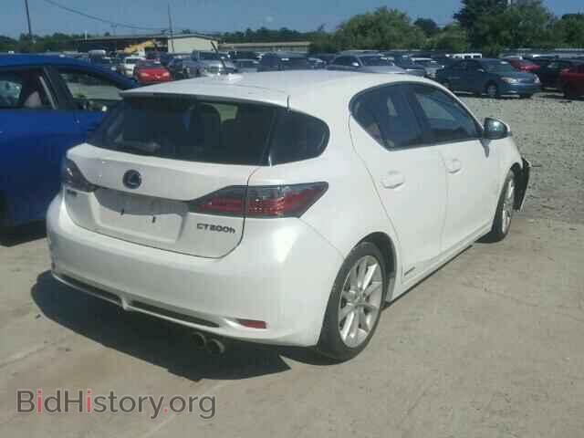 2011 LEXUS CT 200 - VIN: JTHKD5BH2B2045752 - Фото 4