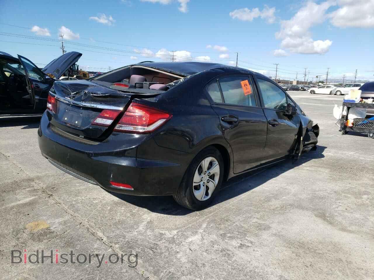 2013 HONDA CIVIC - VIN: 19XFB2F52DE244877 - Фото 4
