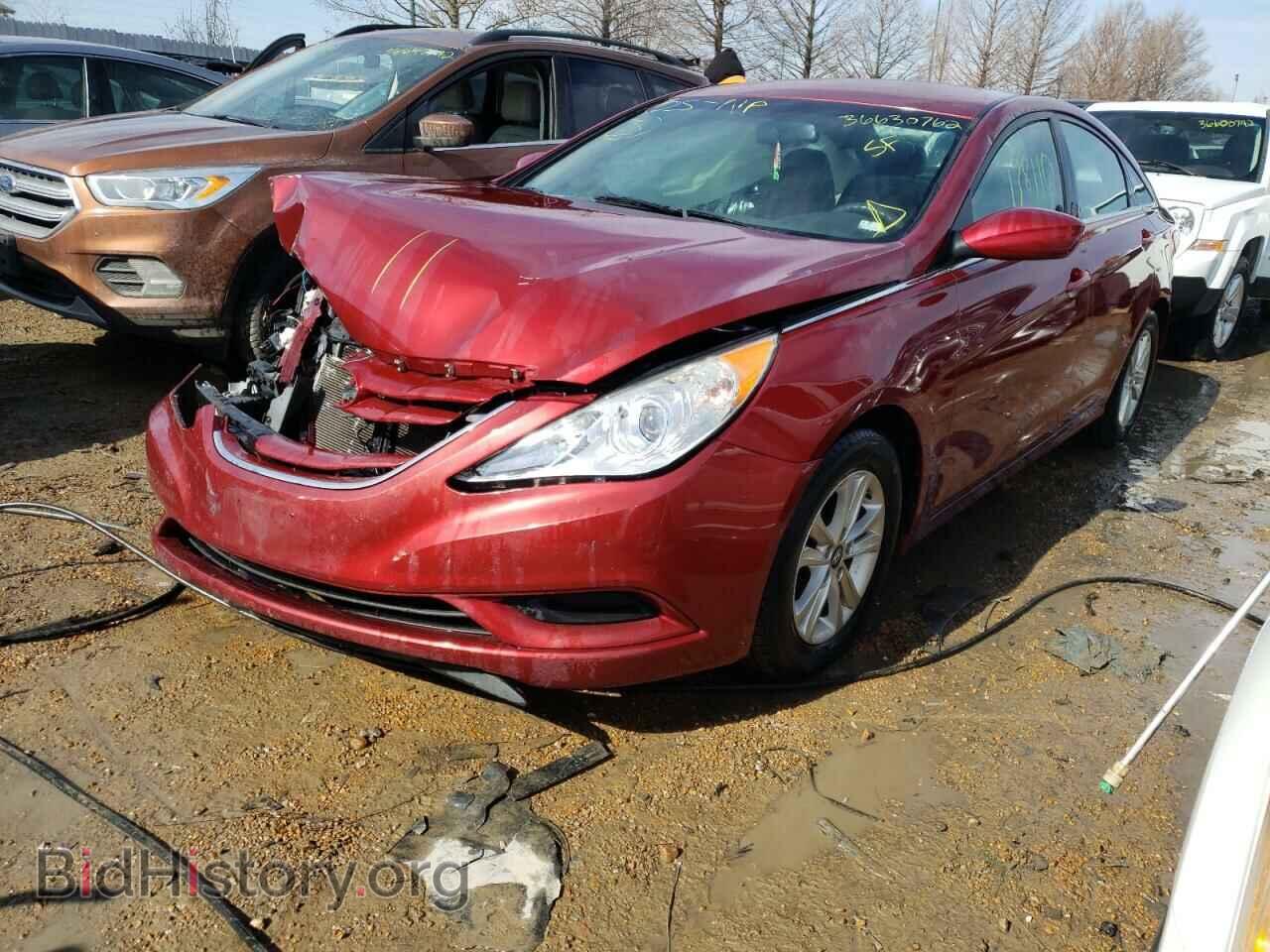 2012 HYUNDAI SONATA - VIN: 5NPEB4AC2CH376044 - Фото 2