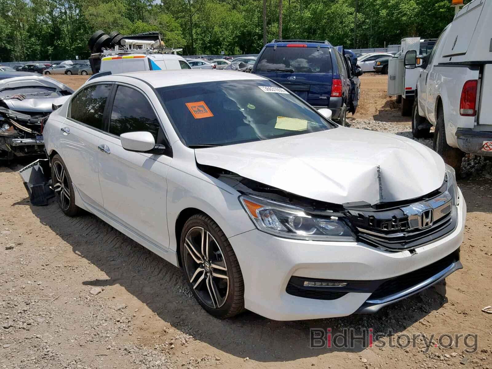 Photo 1HGCR2F55GA033633 - HONDA ACCORD SPO 2016