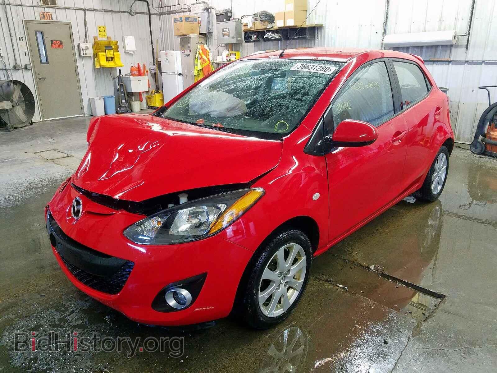 2012 MAZDA 2 - VIN: JM1DE1LY9C0150459 - Фото 2