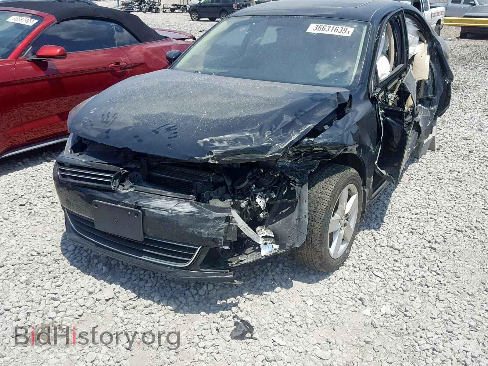 2012 VOLKSWAGEN JETTA - VIN: 3VWLL7AJXCM363988 - Фото 2