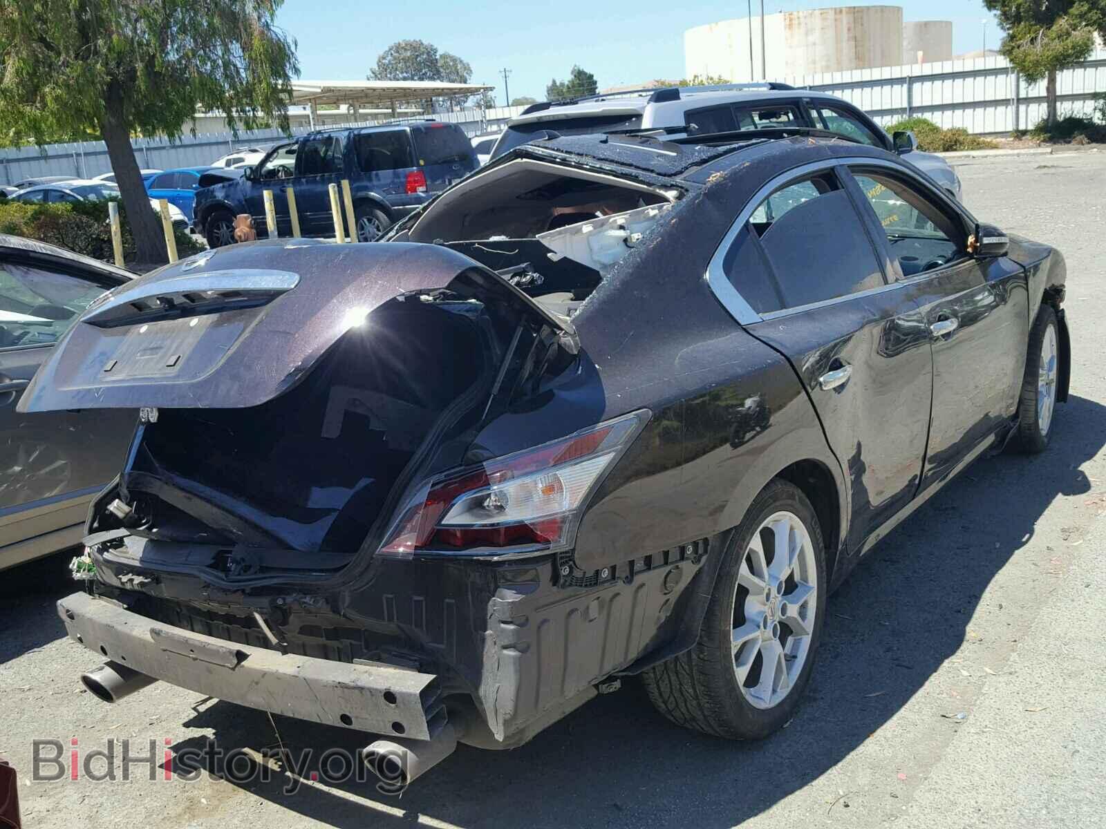 2014 NISSAN MAXIMA S - VIN: 1N4AA5AP5EC475133 - Фото 4