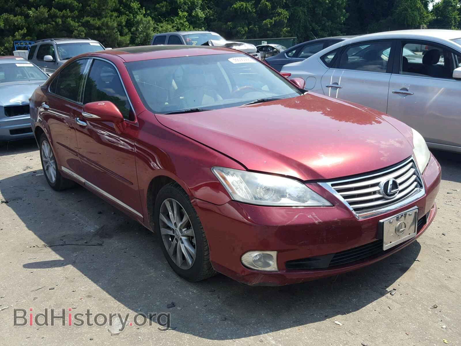 Фотография JTHBK1EG8B2430797 - LEXUS ES350 2011