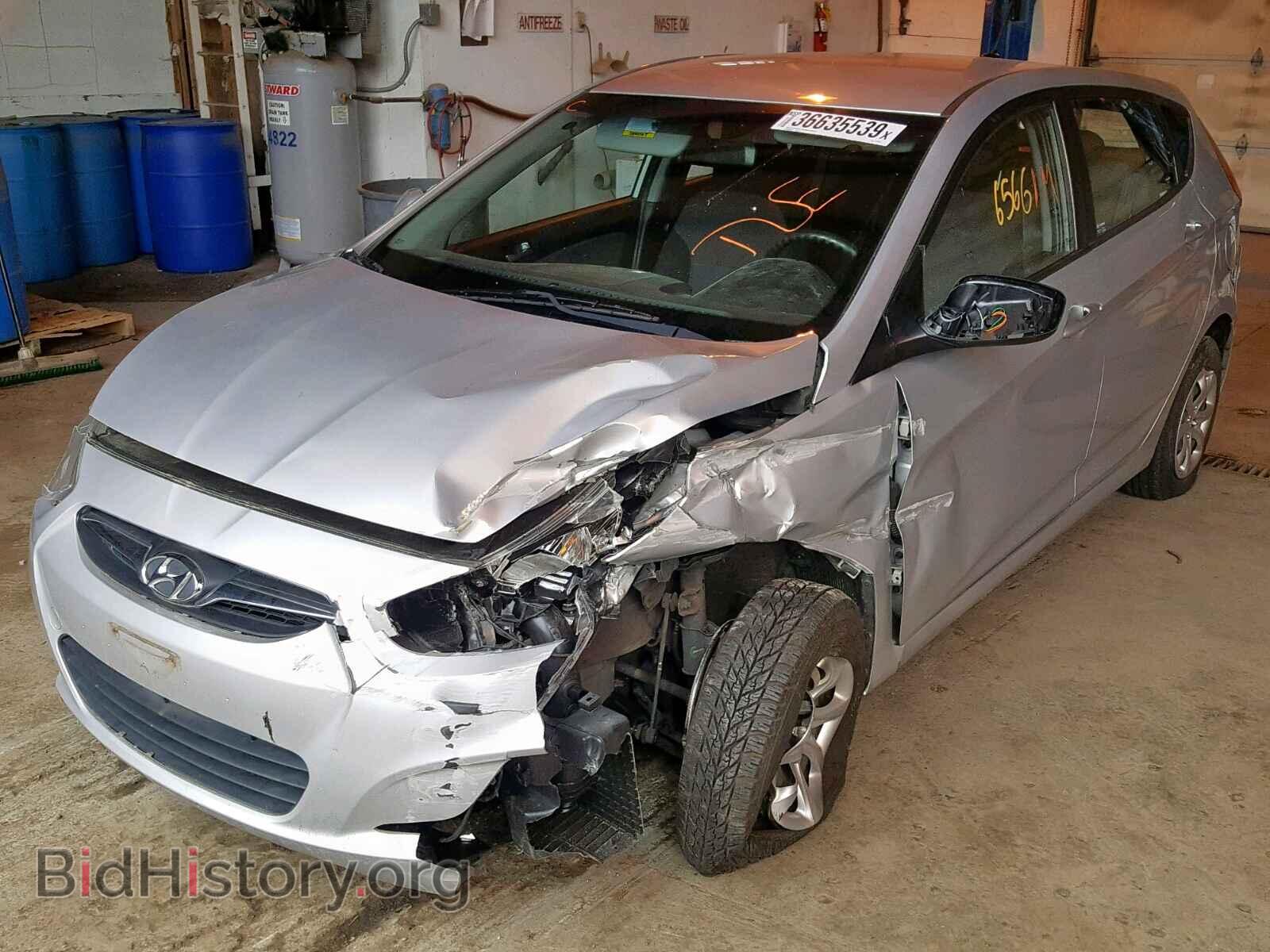 2014 HYUNDAI ACCENT - VIN: KMHCT5AE5EU142724 - Фото 2