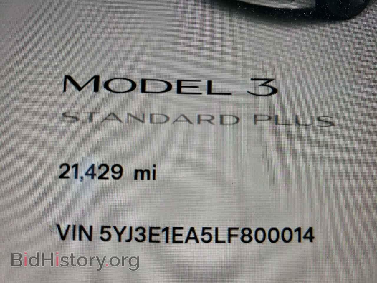 2020 TESLA MODEL 3 - VIN: 5YJ3E1EA5LF800014 - Фото 8