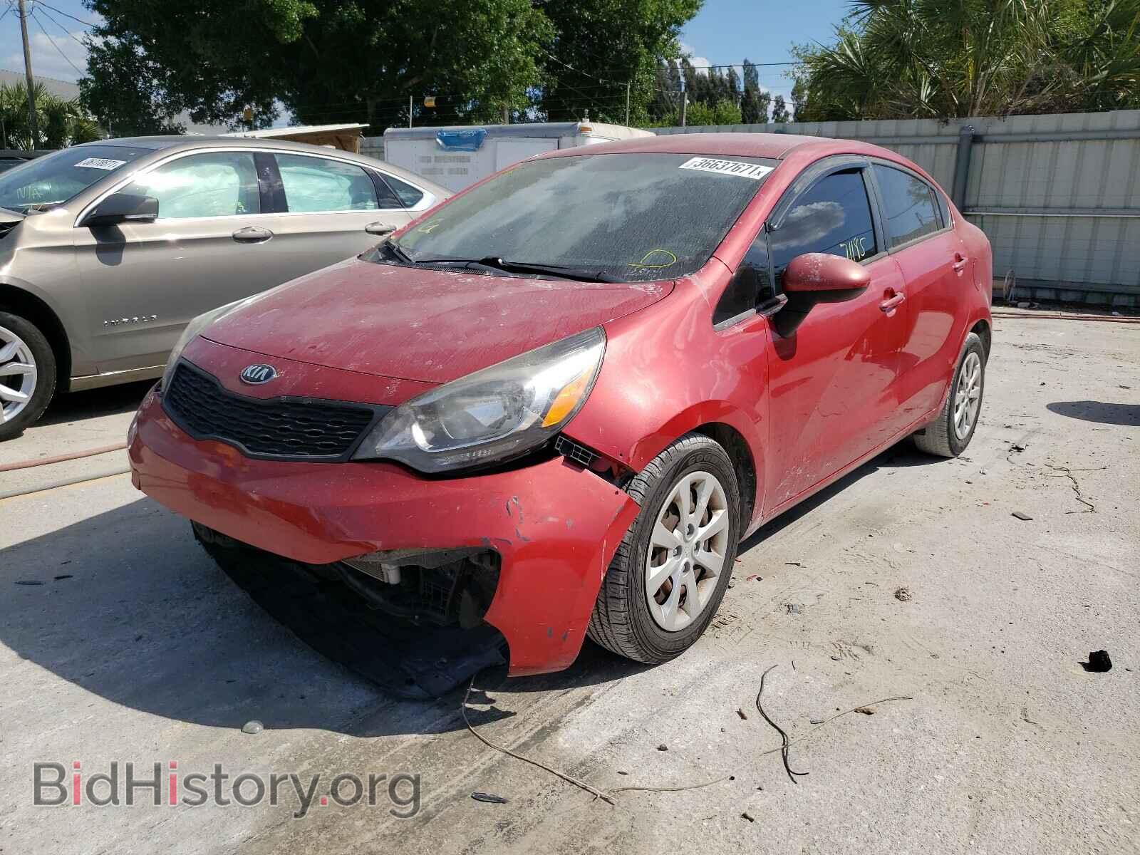 2015 KIA RIO - VIN: KNADM4A35F6479833 - Фото 2