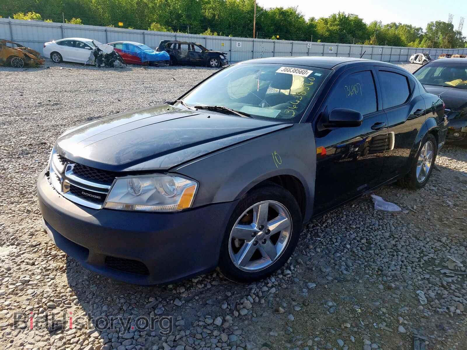 2012 DODGE AVENGER - VIN: 1C3CDZCB5CN280447 - Photo 2