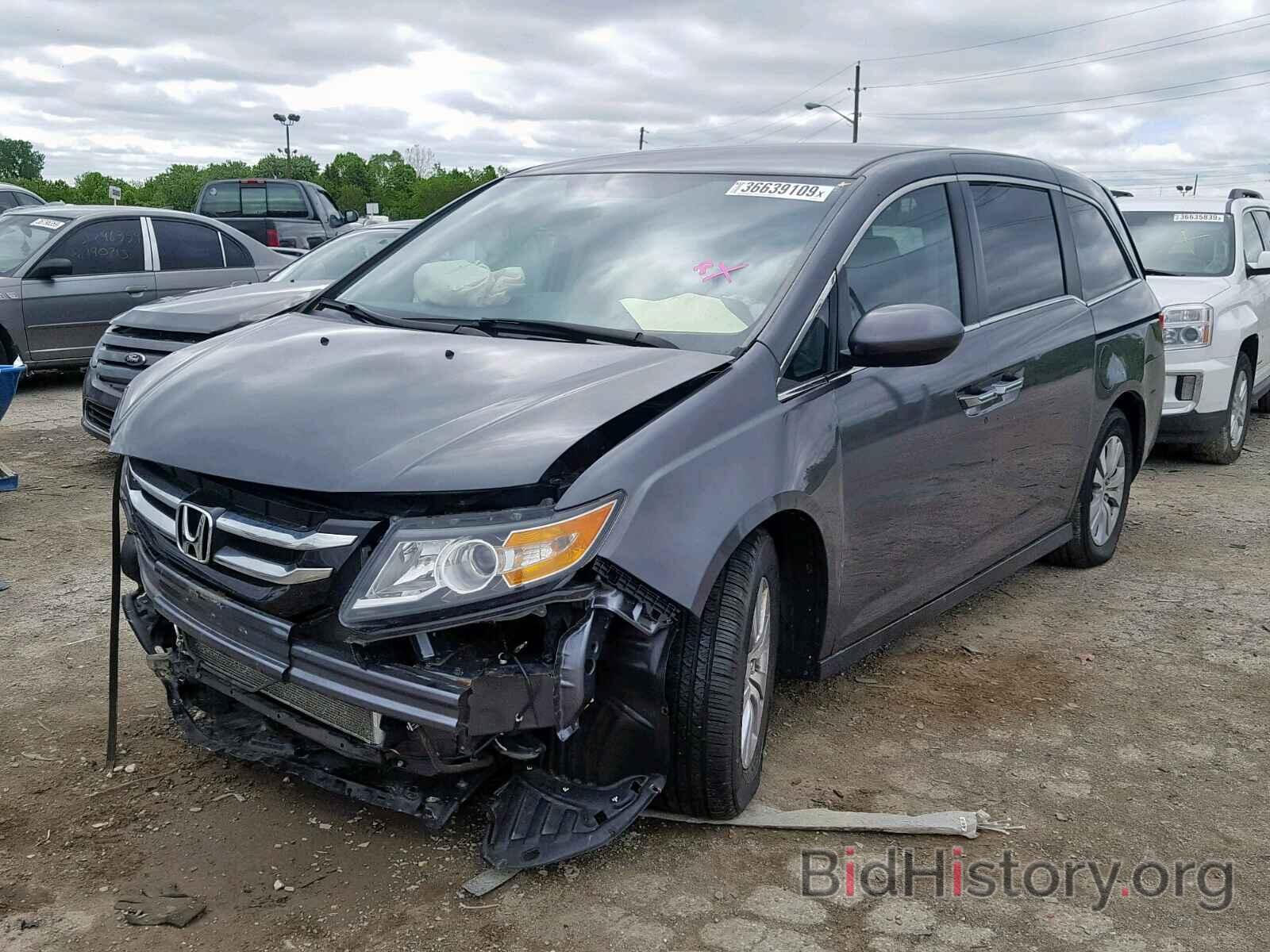 Фотография 5FNRL5H35GB162230 - HONDA ODYSSEY SE 2016