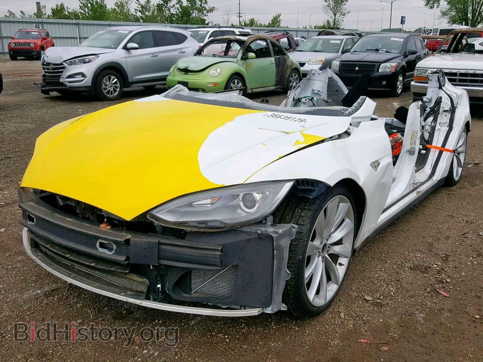 2012 TESLA MODEL S - VIN: 5YJSA1DP7CFP02311 - Photo 2