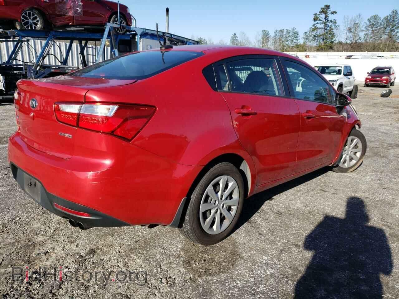 2013 KIA RIO - VIN: KNADN4A31D6247286 - Фото 3