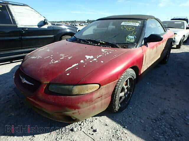 1999 CHRYSLER SEBRING - VIN: 3C3EL55H3XT587613 - Фото 2