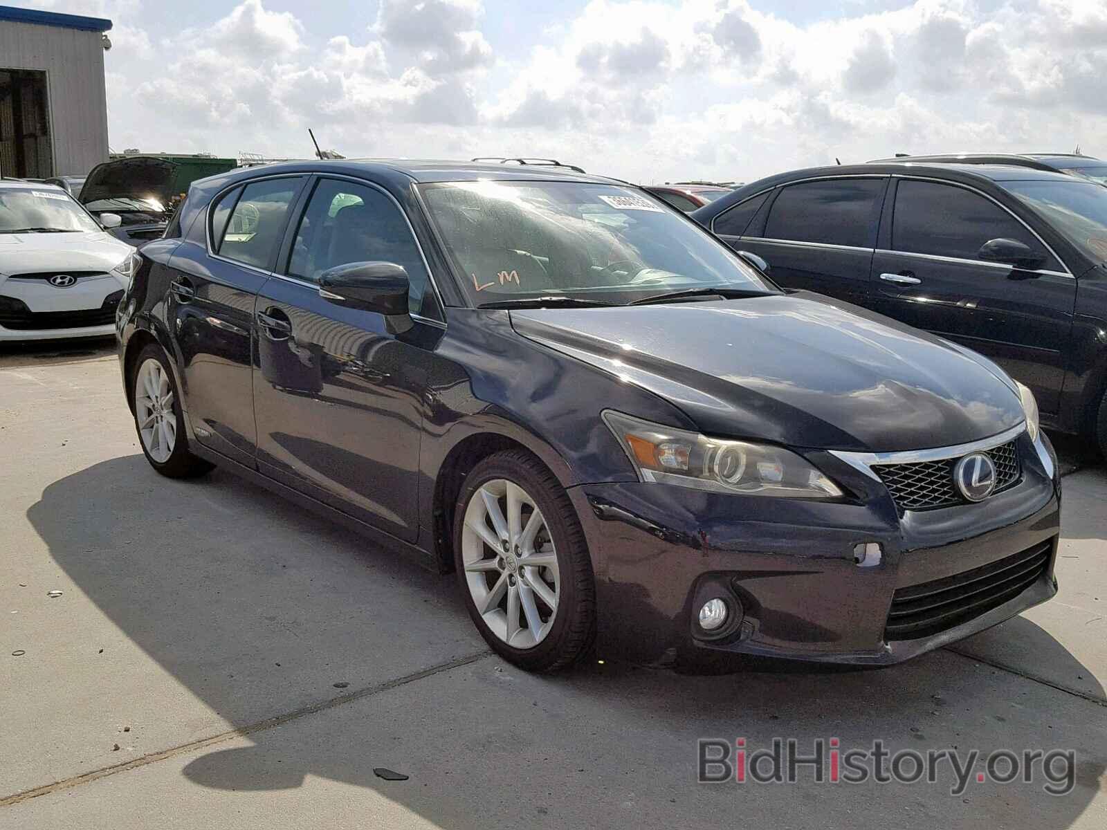 Photo JTHKD5BH5C2113284 - LEXUS CT 200 2012