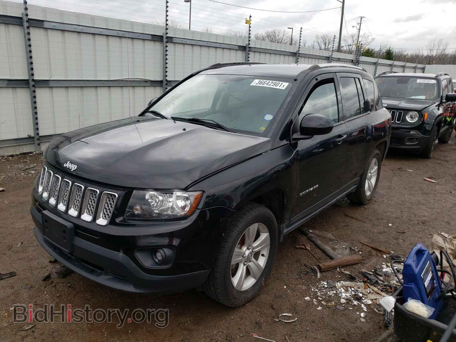 2015 JEEP COMPASS - VIN: 1C4NJDEB6FD162706 - Фото 2