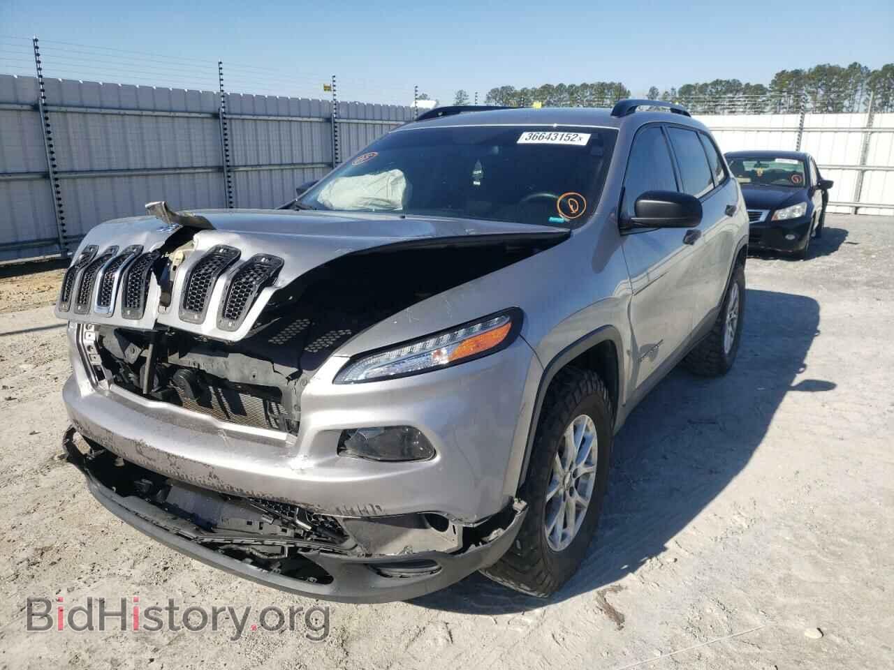 2017 JEEP CHEROKEE - VIN: 1C4PJLAB7HW574407 - Фото 2