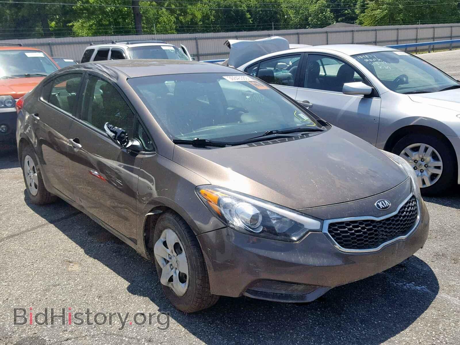 Фотография KNAFX4A63F5284359 - KIA FORTE LX 2015