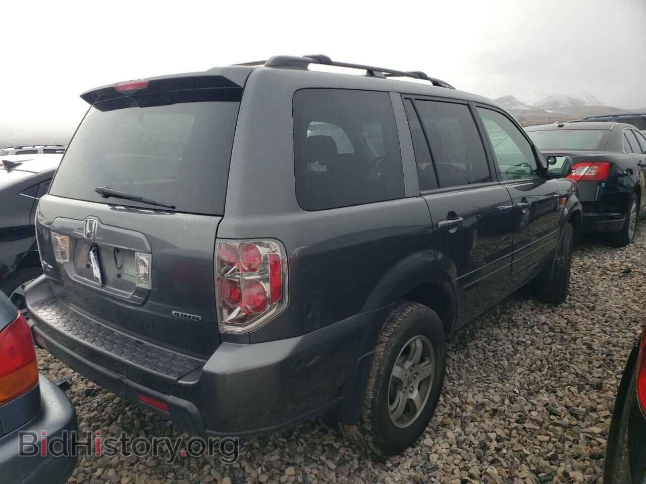 2007 HONDA PILOT - VIN: 2HKYF18437H519717 - Фото 3