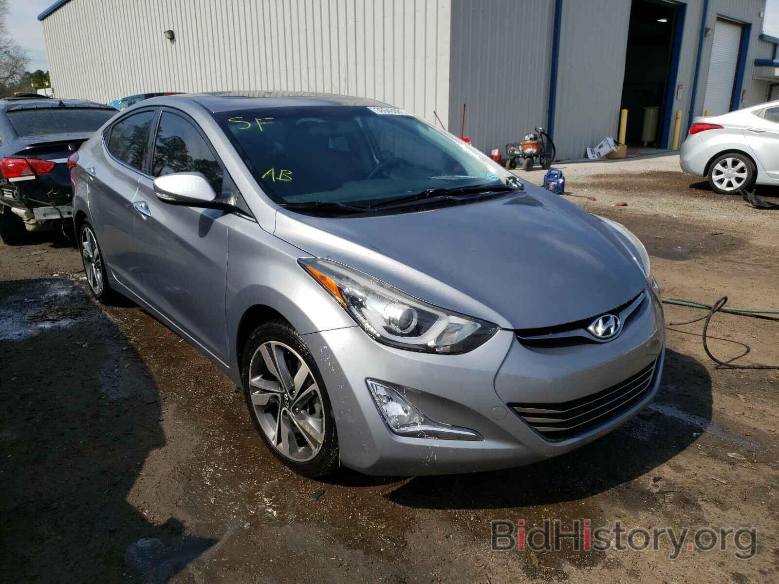 Photo KMHDH4AE2EU086340 - HYUNDAI ELANTRA 2014