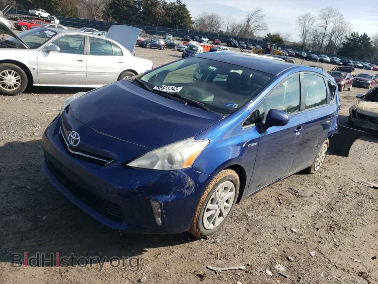 Photo JTDZN3EU3EJ001800 - TOYOTA PRIUS 2014